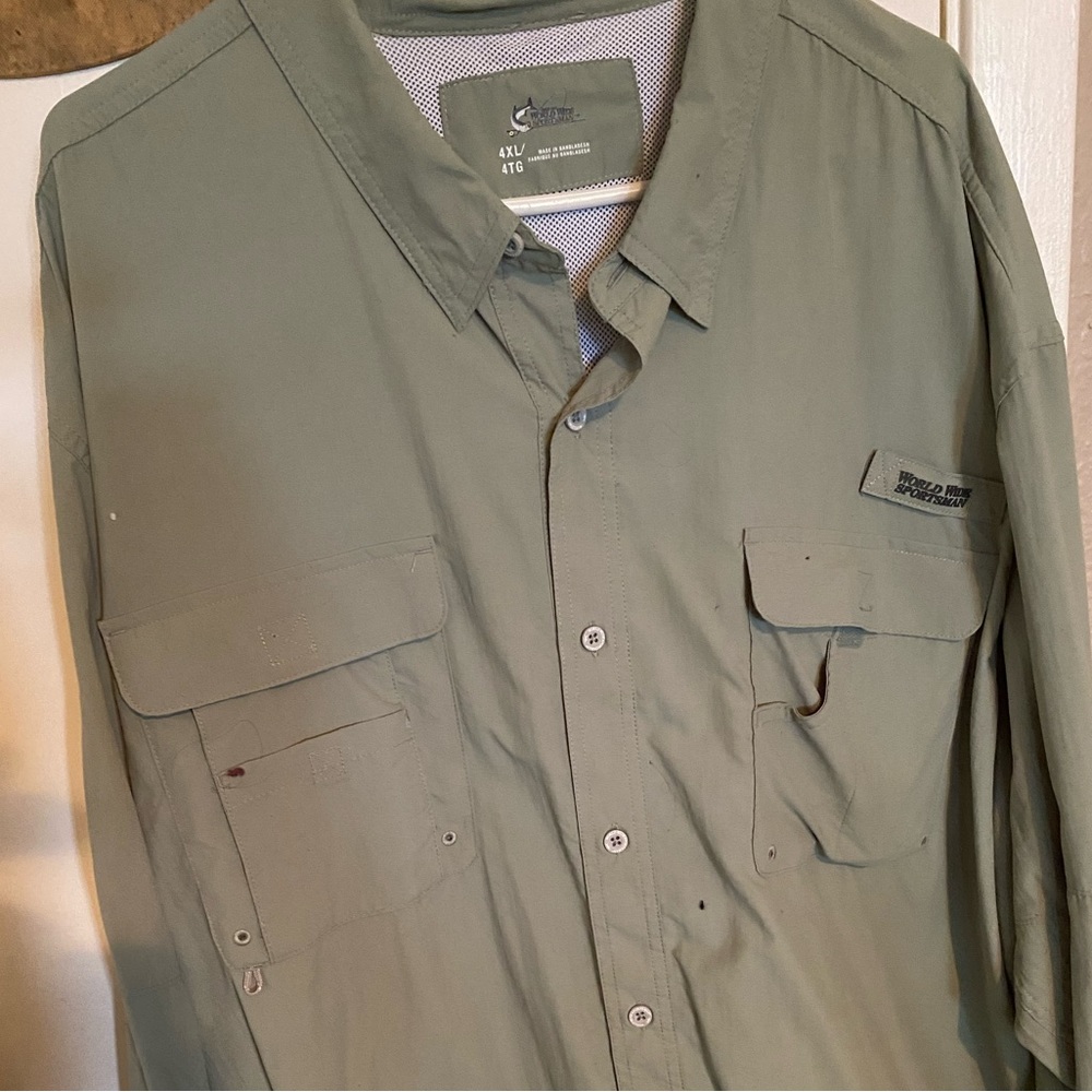 World Wide Sportsman Fishing Shirt Long sleeve 4XL